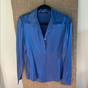 Elegant Blue Women's blouse